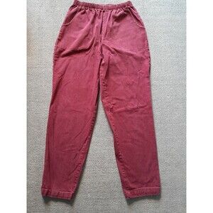 Denim 24 Maroon Stretch Pants Medium Wash Womens 24" waist 26" inseam Size H O